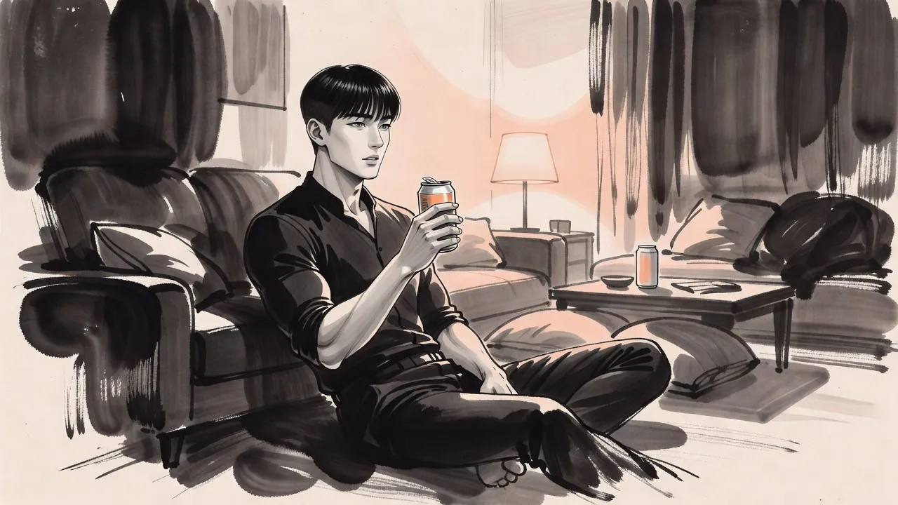 Painted frame: Episode 7: the same beer